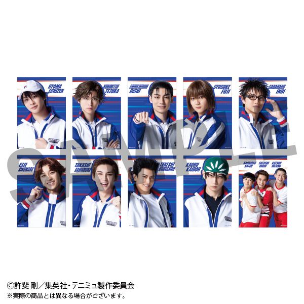 新品★ミュージカルテニスの王子様【青学4代目】ポストカード ミュージカルテニスの王子様 4thシーズン_青学ポストカード