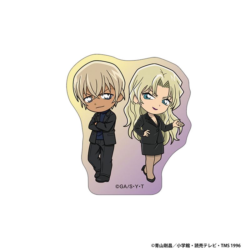 名探偵コナン_ステッカー／バーボン＆ベルモット | colleize | マルイ