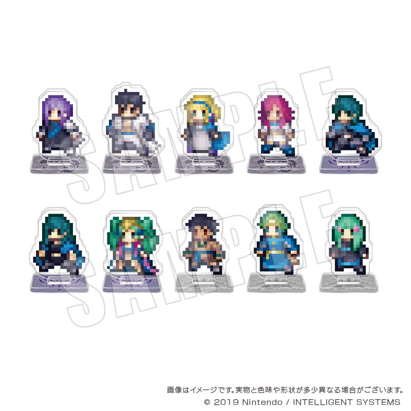 ファイアーエムブレム 風花雪月_ドットアクリルフィギュアコレクション