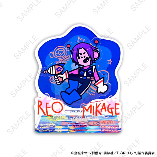 ユニリーバ×ブルーロック 御影玲王 アクリルジオラマ ブルーロック_ジオラマアクリルスタンド 御影 玲王 制服ver