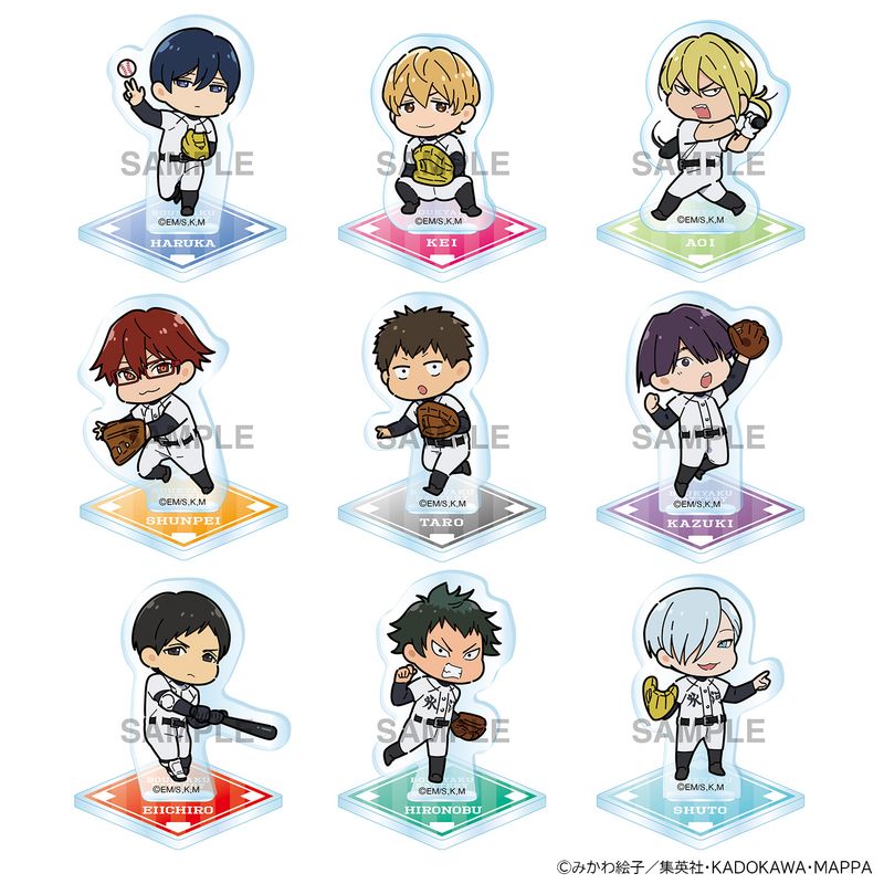 忘却バッテリー アクリルフィギュアコレクション 第1弾 未開封 12点