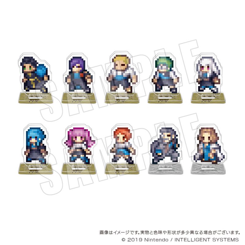 ファイアーエムブレム 風花雪月_ドットアクリルフィギュアコレクション