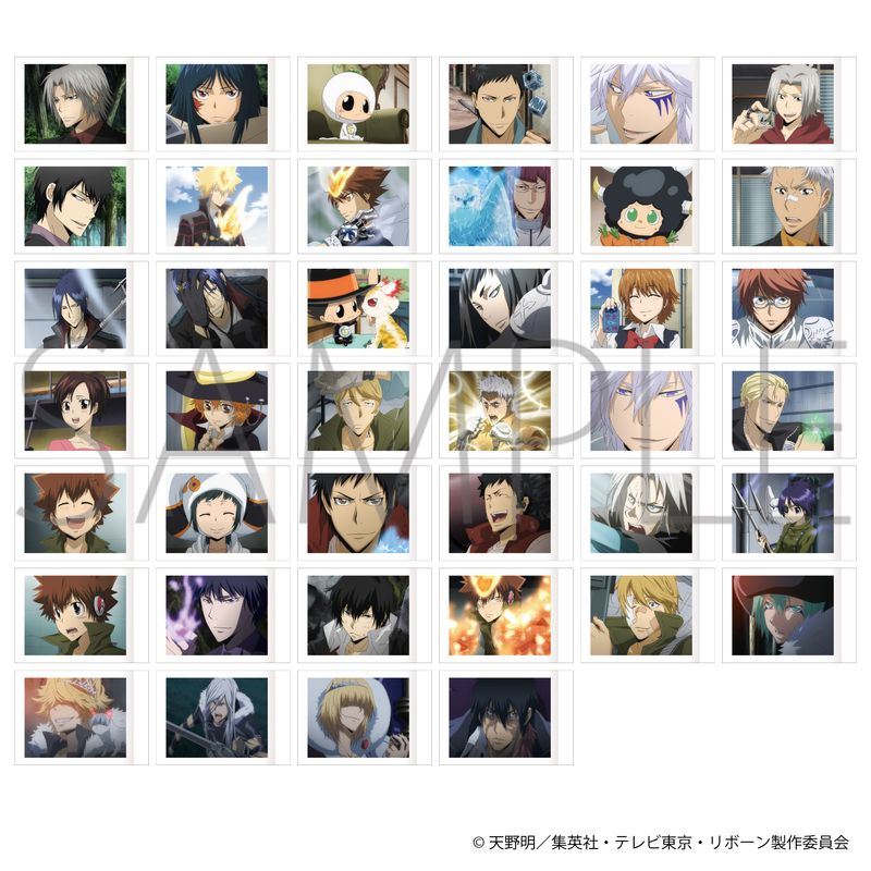 家庭教師ヒットマンREBORN ぱしゃこれ 5弾 6弾 家庭教師ヒットマン REBORN！』より、ぱしゃこれ第6弾が登場