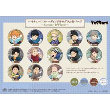 ランダム】ハイキュー!!_トレーディングホログラム缶バッジ 