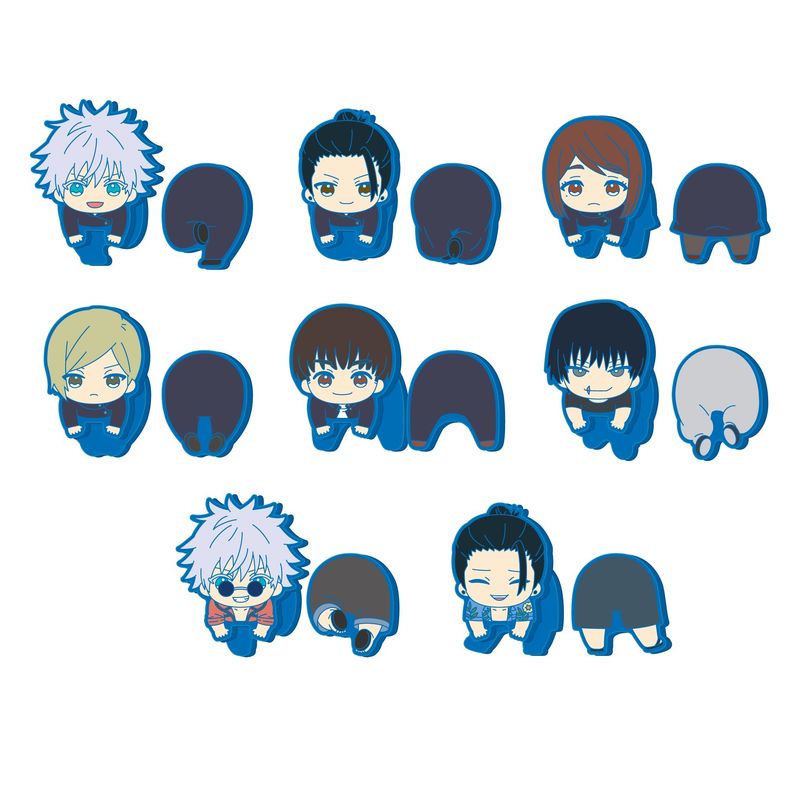 夏油傑 のっかりラバークリップ 呪術廻戦_のっかりラバークリップ 懐玉・玉折【BOX／8個入り