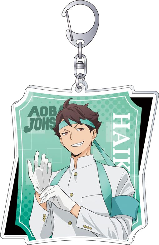 【未開封新品】ハイキュー二口堅治アクリルキーホルダー◇J-WORLD限定 二口堅治 アクリルキーチェーン J-world ハイキュー 伊達工業高校