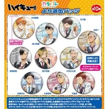 ハイキュー!!_カラパレ より道 缶バッジ【BOX／10個入り】 | colleize 