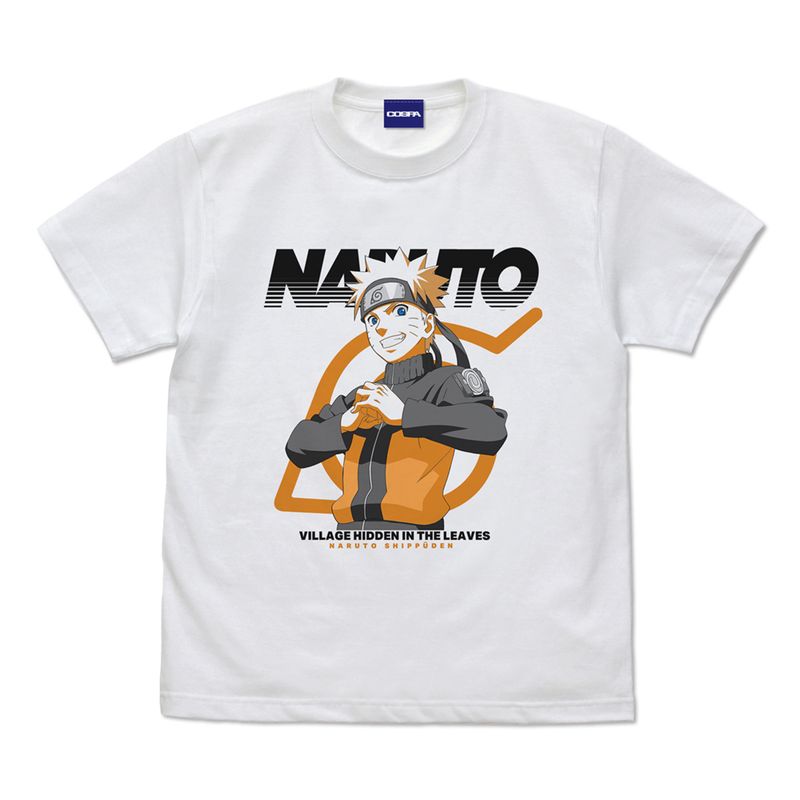 NARUTO-ナルト- 疾風伝_Lサイズ_うずまきナルト ビジュアル Tシャツ 