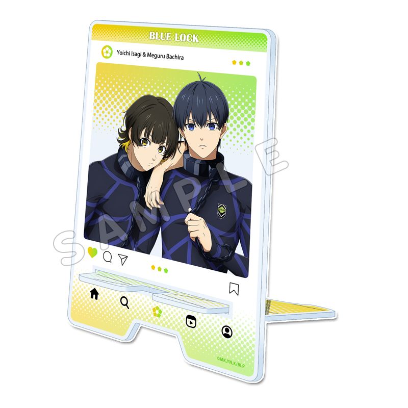 ブルーロック_スマホスタンド【潔 世一&蜂楽 廻】 | colleize | マルイ
