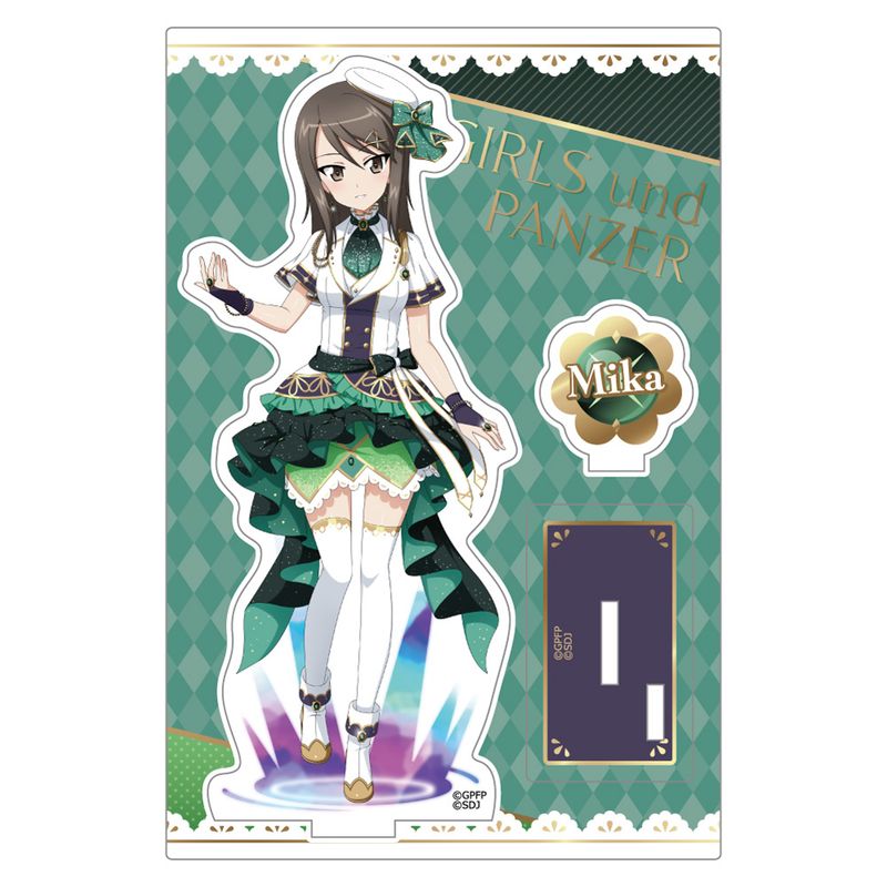 【縦20.6cm】 ガールズ&パンツァー S賞 アクリルスタンド ミカ 縦20.6cm】 ガールズ&パンツァー S賞 アクリルスタンド ミカ