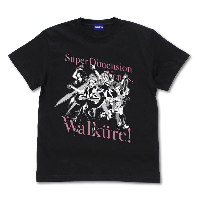 マクロスΔ_Lサイズ_ワルキューレ Tシャツ/BLACK | colleize | マルイ
