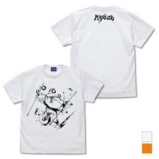colleize(colleize)のNARUTO-ナルト- 疾風伝_XLサイズ_ナルト Tシャツ 墨絵Ver./WHITE-
