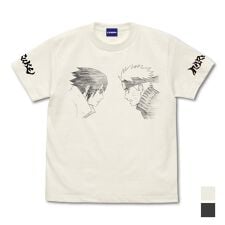 colleize(colleize)のNARUTO-ナルト- 疾風伝_XLサイズ_ナルト&サスケ Tシャツ/VANILLA WHITE-