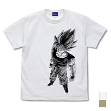 colleize(colleize)のドラゴンボールZ_L_超サイヤ人 孫悟空 Tシャツ/WHITE-