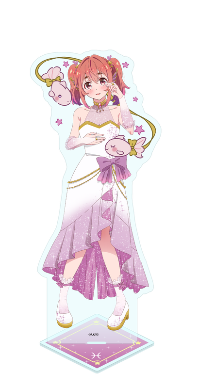 八重森みに 彼女、お借りします 特大アクリルスタンド マリンセーラー水着 予約特別価格】彼女、お借りします 描き下ろし特大アクリル