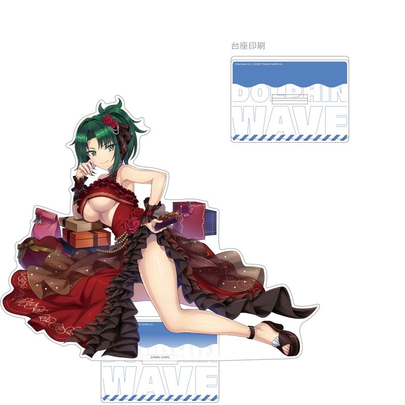 八重森みに 彼女、お借りします 特大アクリルスタンド マリンセーラー水着 彼女、お借りします_描き下ろしB2タペストリー(八重森みに/マリン