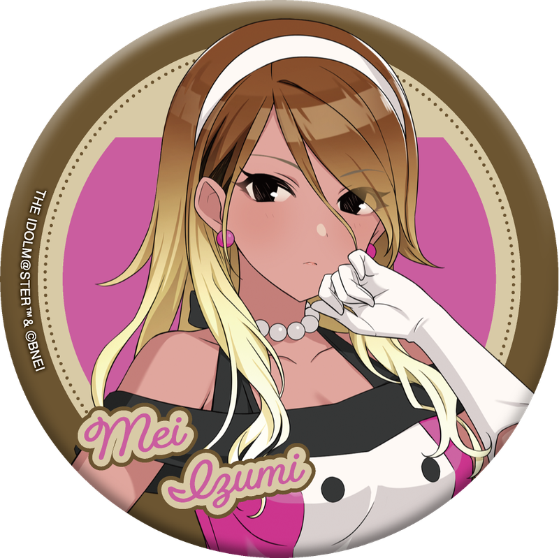 シャニマス 和泉愛依 缶バッジ アイドルマスター シャイニーカラーズ_グリッター缶バッジ/和泉