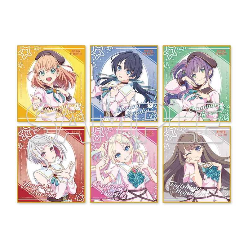 蓮ノ空女学院スクールアイドルクラブ_トレーディングミニ色紙