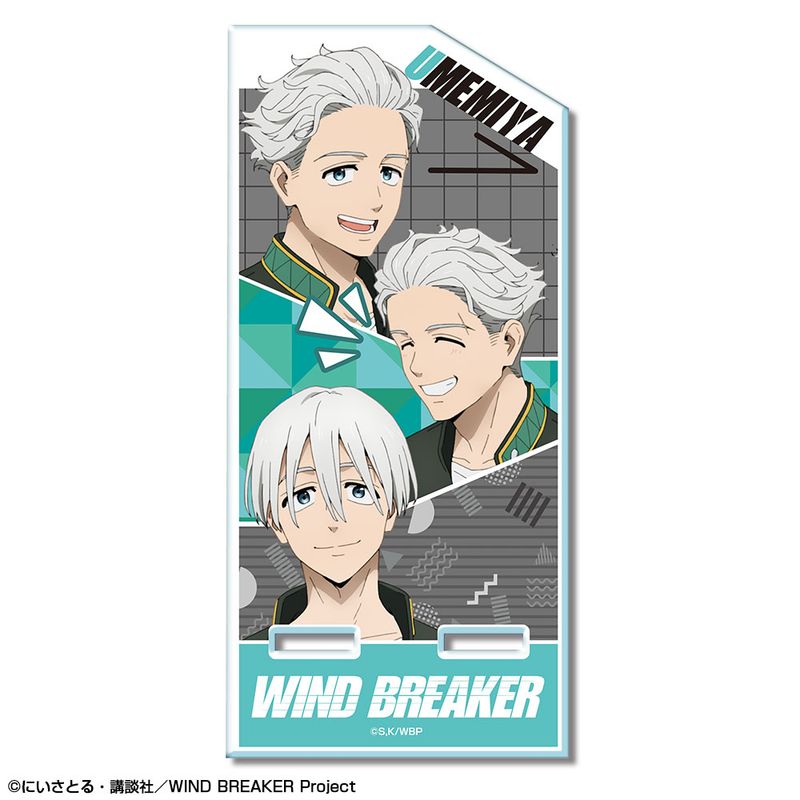 WIND BREAKER_ホログラム缶バッジ デザイン14(梅宮一/A