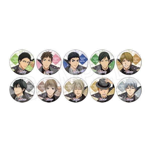 黒子のバスケ 缶バッジセット 黒子のバスケ_トレーディング缶バッジ (カフェ黒スーツver.) 【BOX