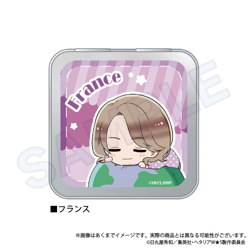 ヘタリア World☆Stars_ふわみんコレクション缶ケース フランス ヘタリア World☆Stars_ふわみんコレクション缶ケース フランス