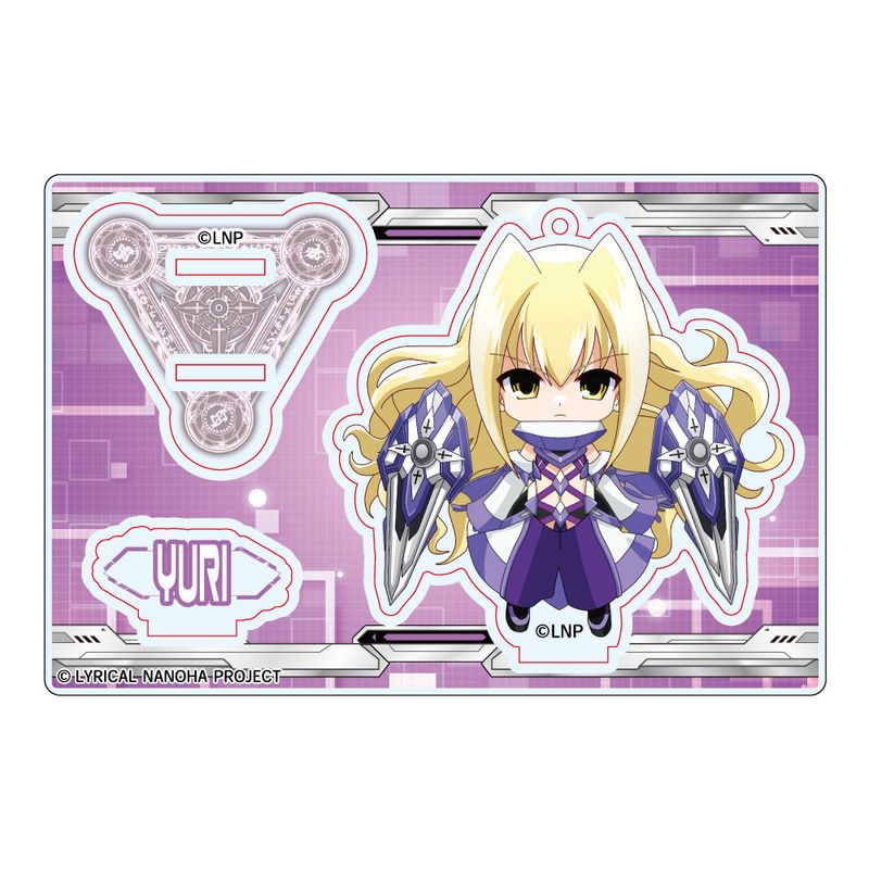 【非売品】魔法少女リリカルなのは 八神はやて B2 サイズ 特大 クリアポスター ポスター(アニメ) B2クリアポスター 八神はやて(戦闘服) 「魔法少女