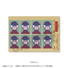 文豪ストレイドッグス_れとぽぷ 証明写真風ステッカー J 条野 採菊 