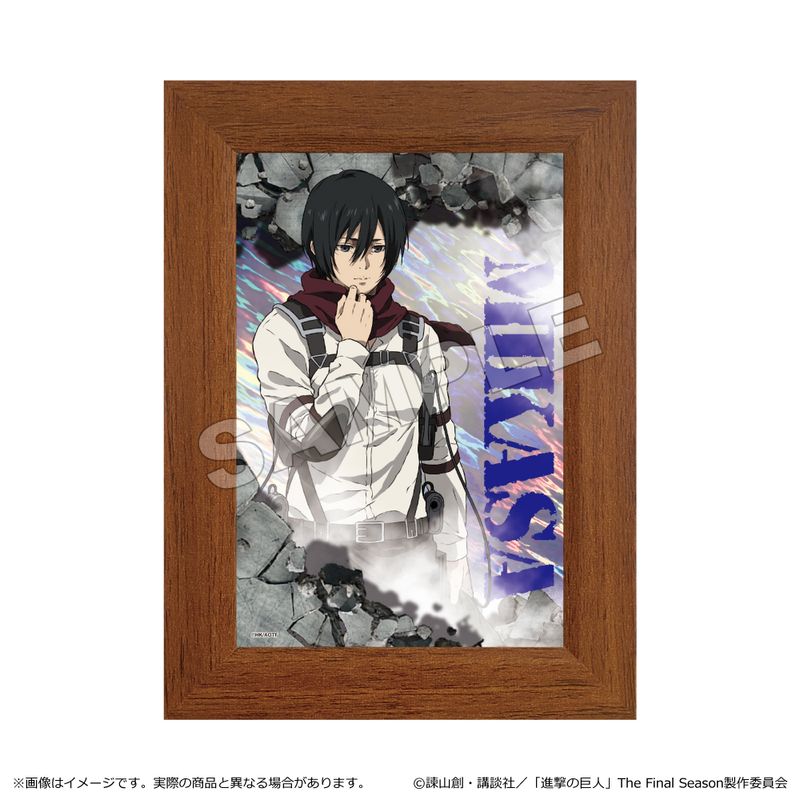 進撃の巨人 ミカサ メタルアート 進撃の巨人 The Final Season_ミニメタルアート ミカサ