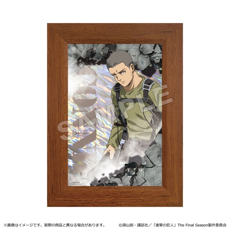 進撃の巨人 The Final Season_ミニメタルアート ミカサ・アッカーマン