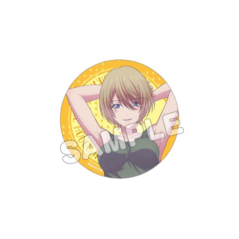 女神のカフェテラス_描き下ろし缶バッジ／鳳凰寺紅葉(私服