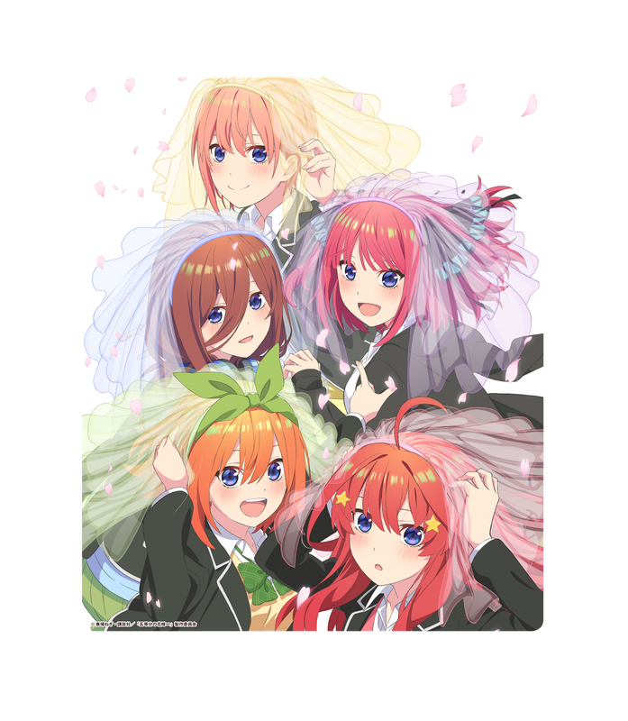 五等分の花嫁∽_マウスパッド(ティザービジュアル) | colleize