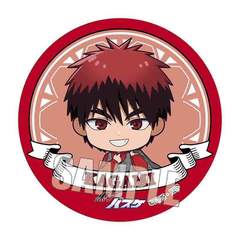 黒子のバスケ_ 缶バッジ/火神大我 ブリティッシュファッションver