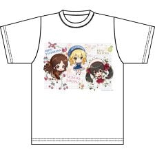 colleize(colleize)のアイドルマスターシンデレラガールズ_（フリーサイズ）_ぷちちょこ グラフィックＴシャツ ももぺあべり