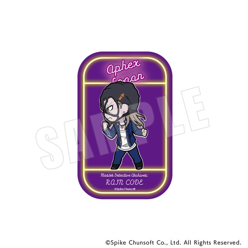 超探偵事件簿 レインコード_きゃらまーち スクエアカンバッジ 11