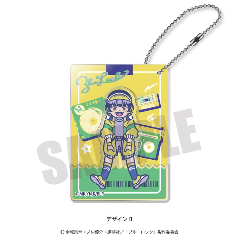 タイムセール ブルーロック ブルロ アクリルキーホルダー 第3弾 ブルーロック_第三弾 アクリルキーホルダー (全10種) B 蜂楽廻