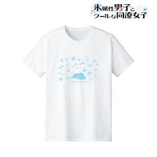 colleize(colleize)の氷属性男子とクールな同僚女子_冬月さん＆氷室くん モチーフTシャツレディース(サイズ/L)