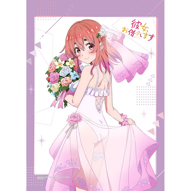 彼女お借りします 部屋着 タペストリー 桜沢墨 彼女、お借りします 第3期_【描き下ろし】B2タペストリー 桜沢墨(着物