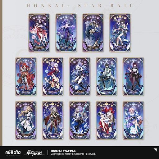 ミステリーガーデン ホロカード トリプルスター ランダム】「崩壊:スターレイル」_群星の寓言シリーズ ホロ