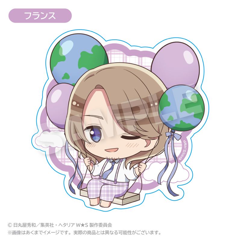 ヘタリア World☆Stars アクリルスタンド イギリス 食べ歩き