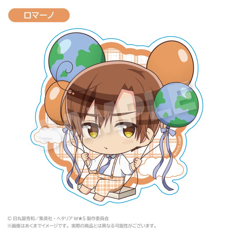 ヘタリア World☆Stars アート缶バッジ ドイツ 食べ歩き | クラックス