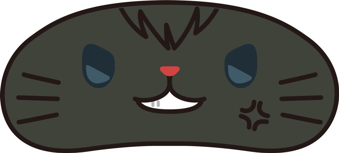 3年Z組銀八先生_withCAT アイマスク付きぬいぐるみキーホルダー/土方十