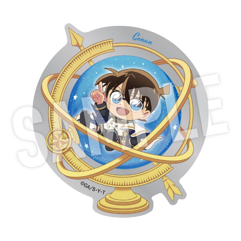 名探偵コナン_スクエア缶バッジコレクション／江戸川コナン 【BOX／6