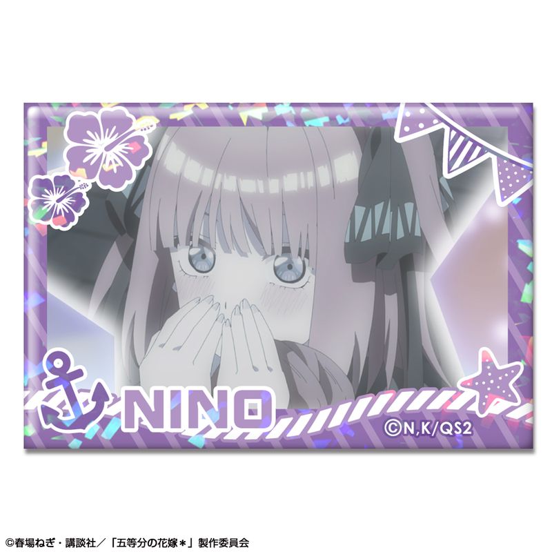 五等分の花嫁*_ホログラム缶バッジ デザイン05(中野二乃/A) | colleize