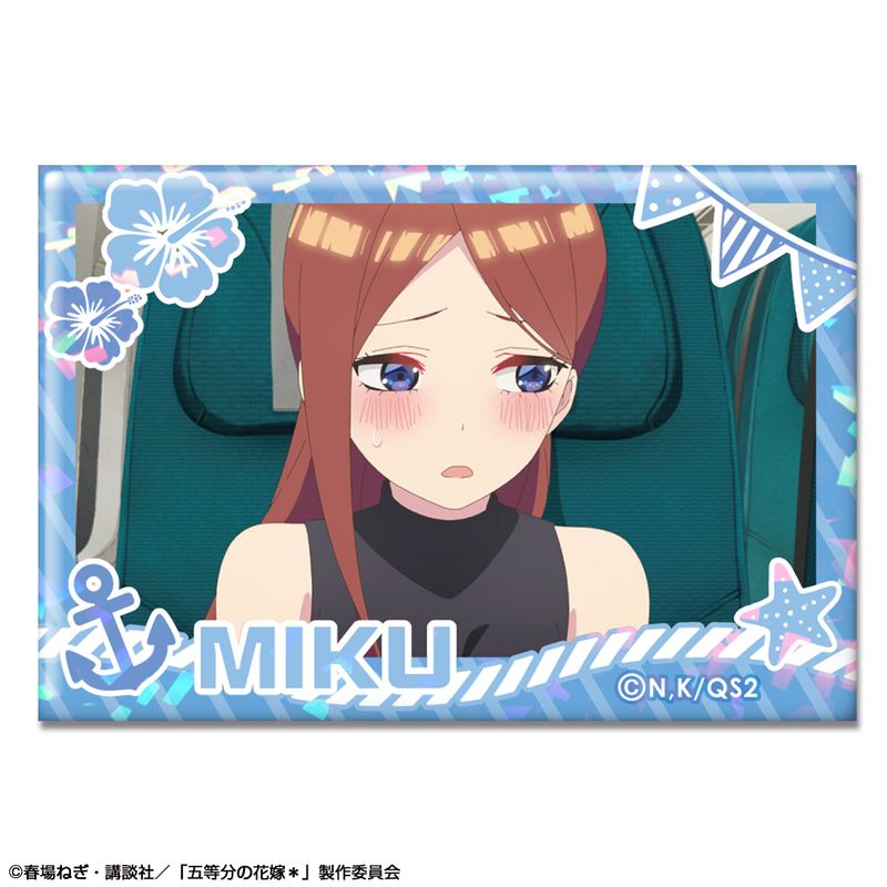 五等分の花嫁*_ホログラム缶バッジ デザイン11(中野三玖/C) | colleize