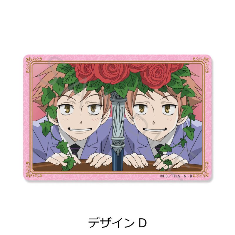 桜蘭高校ホスト部_クリアカードステッカー デザインD | colleize