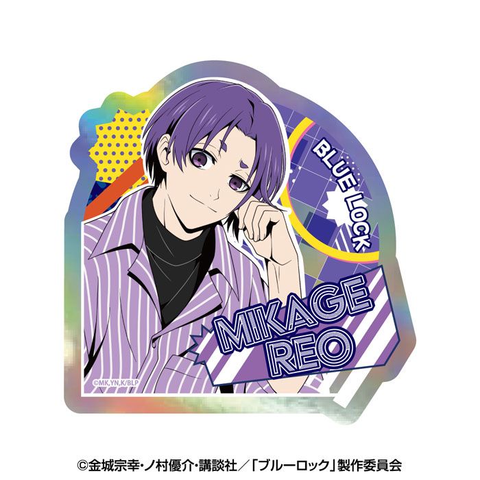 ブルーロック_プリズムミニステッカー 4.御影玲王 | colleize | マルイ