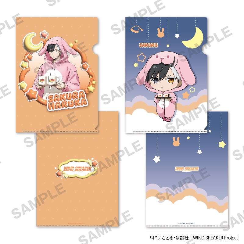 色づく世界の明日から」クリアファイルセットB | アニメキャラクター