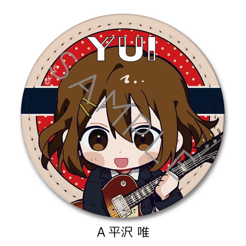 けいおん!_レザーバッジ(丸形) A 平沢唯 | colleize | マルイウェブ
