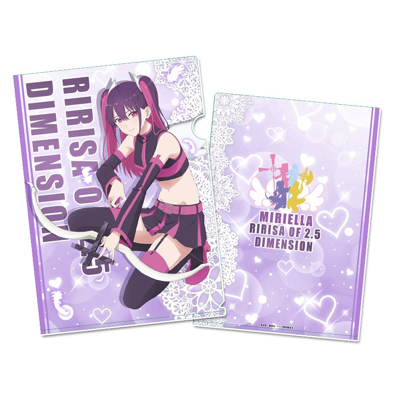 2.5次元の誘惑_A4クリアファイル(描き下ろし) 01 リリエル 天使空挺隊