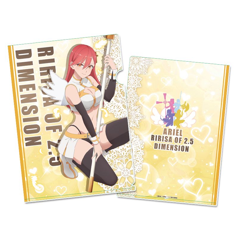 2.5次元の誘惑_A4クリアファイル(描き下ろし) 01 リリエル 天使空挺隊